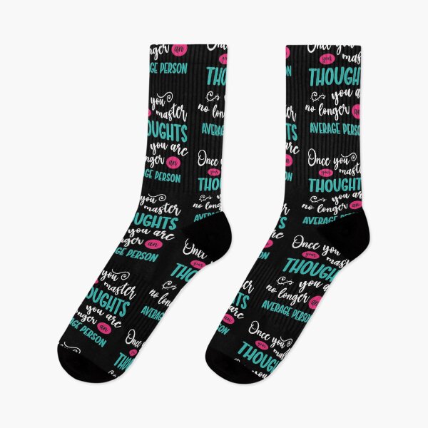 Item preview, Once you master your thoughts you are no longer an average person - mind control Quotes designed and sold by epicmarketing.