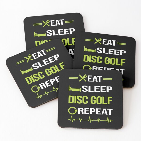 Item preview, Funny Eat Sleep Repeat Disc Golf designed and sold by HappyTshirt1239.