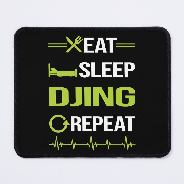Item preview, Divertido Eat Sleep Repetir Djing DJ Disc Jockey Deejay designed and sold by HappyTshirt1239.