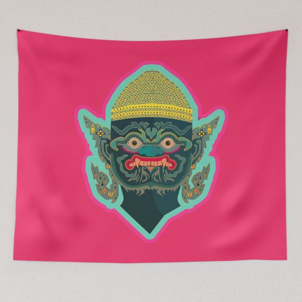 Item preview, Yak - temple guard demons from Thailand and the Far Eastern culture. designed and sold by Boogosh.