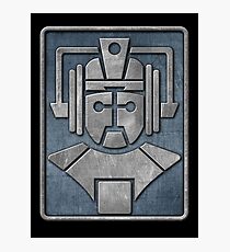 Cyberman Logo Photographic Print