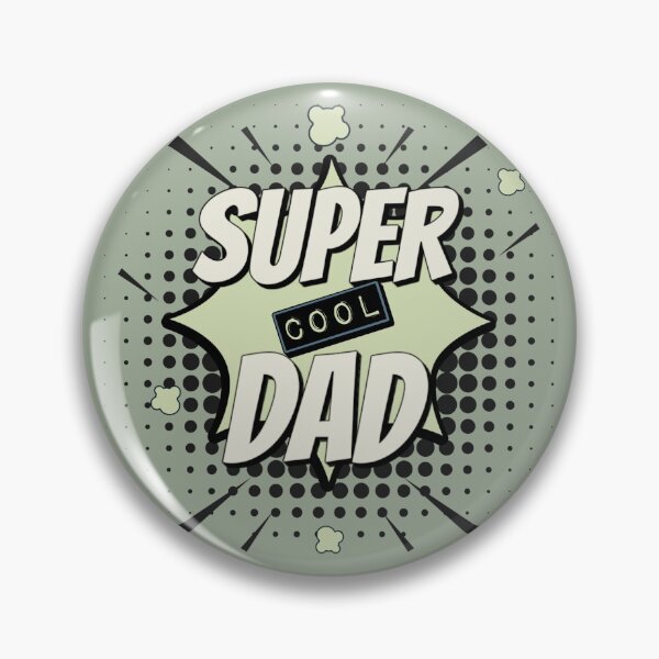 Item preview, Fun Comic Book Style Super Cool Dad, Great Design For Cool Dads, Perfect For Father's Day designed and sold by TrulyEpoque.