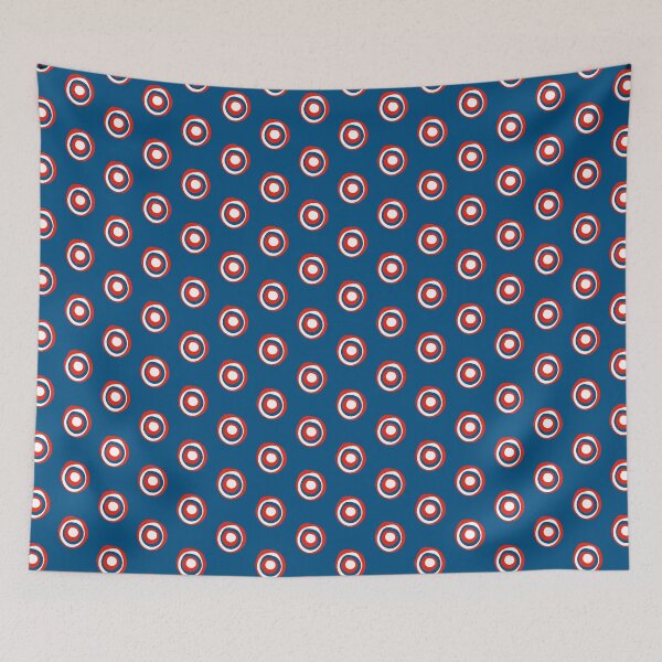 Item preview, Red, White & Blue Abstract designed and sold by Adam Regester.
