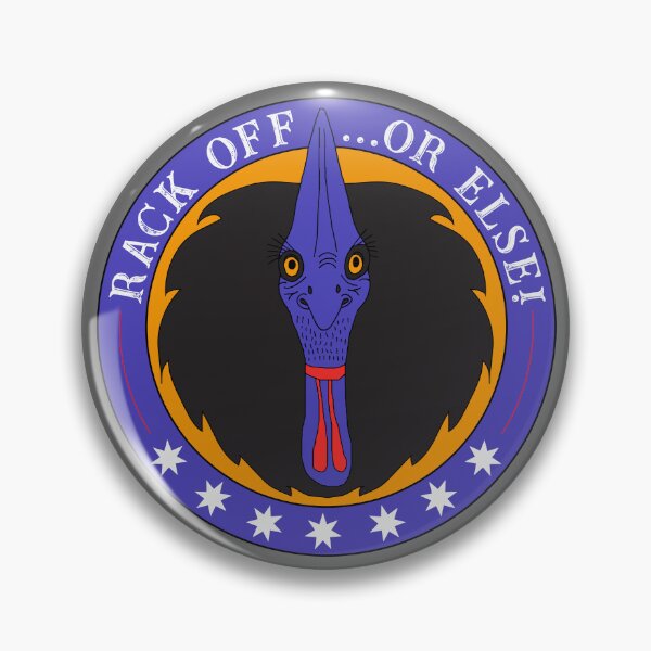 Item preview, Funny Australian Cassowary Quote designed and sold by HotHibiscus.