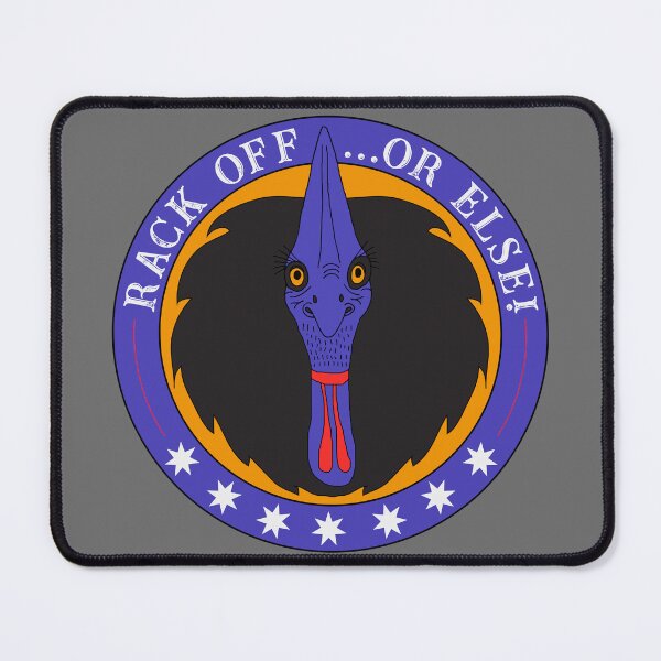 Item preview, Funny Australian Cassowary Quote designed and sold by HotHibiscus.