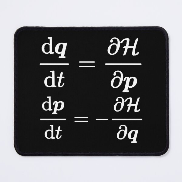 Item preview, Hamilton equations dark version designed and sold by NoetherSym.
