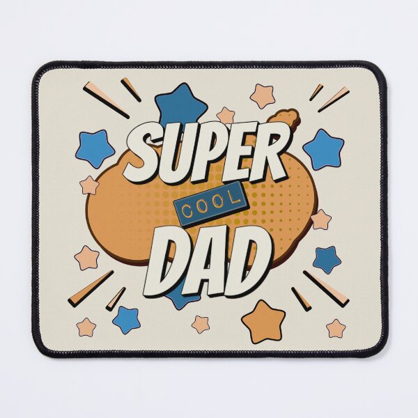 Item preview, Orange And Blue Comic Book Style Super Cool Dad, Great Design For Cool Dads, Perfect For Father's Day designed and sold by TrulyEpoque.