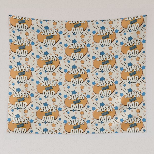 Item preview, Orange And Blue Comic Book Style Super Cool Dad, Great Design For Cool Dads, Perfect For Father's Day designed and sold by TrulyEpoque.