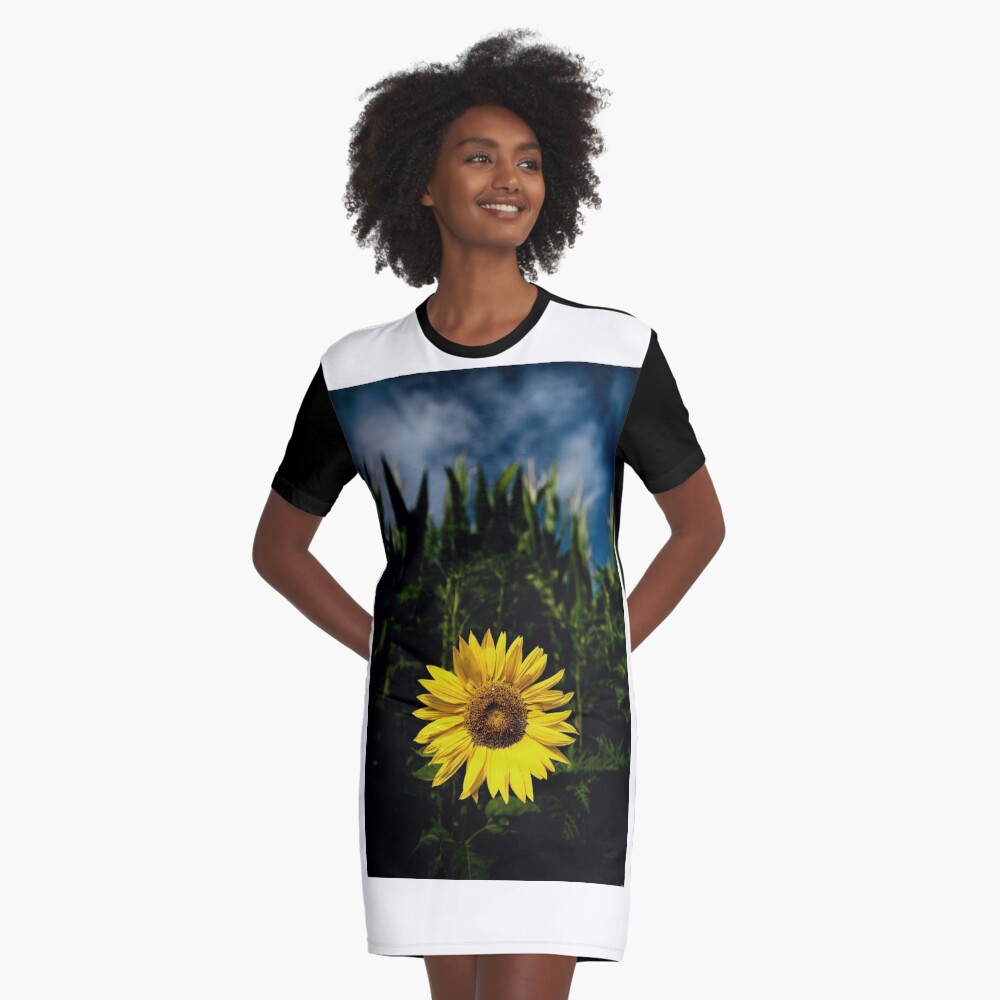 Item preview, Graphic T-Shirt Dress designed and sold by Livius.