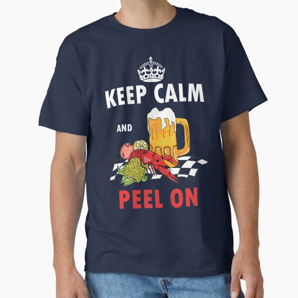Item preview, Peel on - Crawfish, beer, weedend, summer, crawfish boil, cray, crayfish, food designed and sold by papillondesign.
