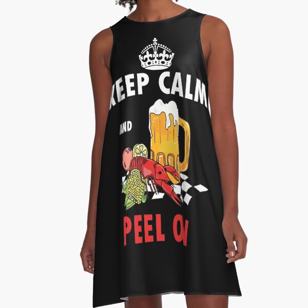 Keep Calm And Peel On Crawfish Boil T-Shirt Keep Calm And Peel On Crawfish Boil T-Shirt