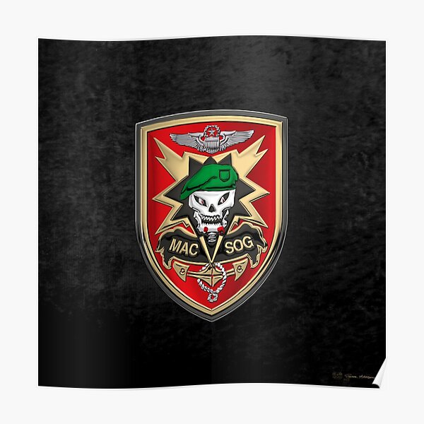 Patch Berretto Guerra Nam MACV-SOG Comando Assistenza Militare-Studi - Foto 7