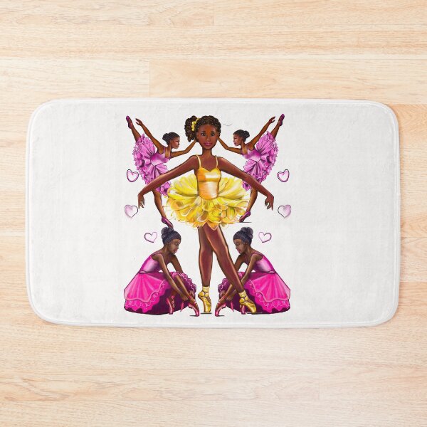 Item preview, African American, Black ballerina girls natural Afro hair corn rows ballet dancing 2 ! Dance designed and sold by Artonmytee.
