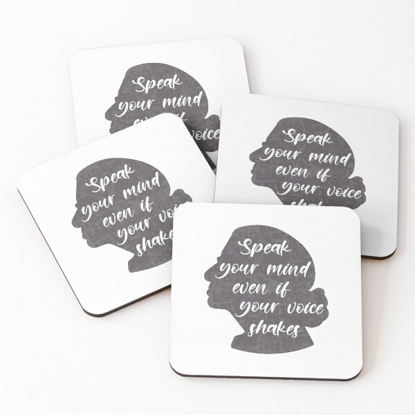 Item preview, Speak you Mind Even if your Voice Shakes designed and sold by ontheoutside.