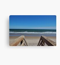 Topsail Beach Canvas Print