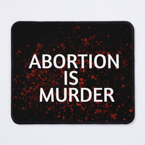 Item preview, ABORTION IS MURDER  designed and sold by picky pickers.