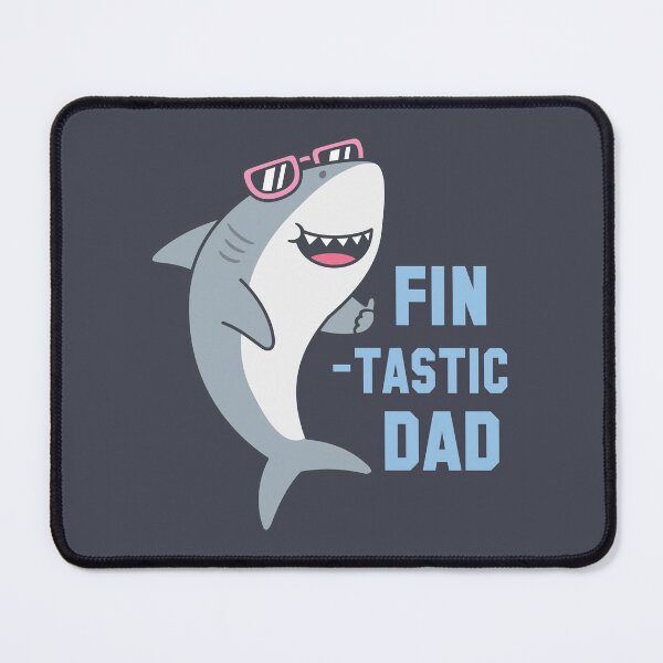 Item preview, Shark Thumbs Up, Fin-tastic Dad Shark Pun designed and sold by rustydoodle.