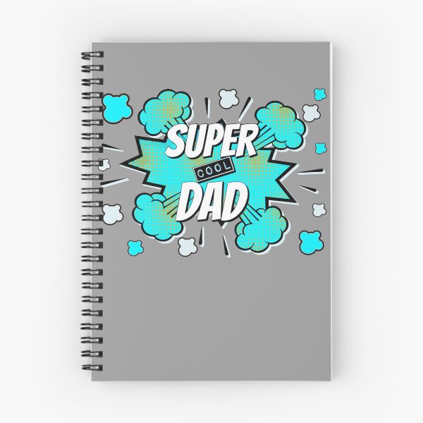 Item preview, Turquoise Comic Book Style Super Cool Dad, Great Design For Cool Dads, Perfect For Father's Day designed and sold by TrulyEpoque.