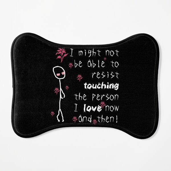 I Might not be Able to Resist Dog Mat