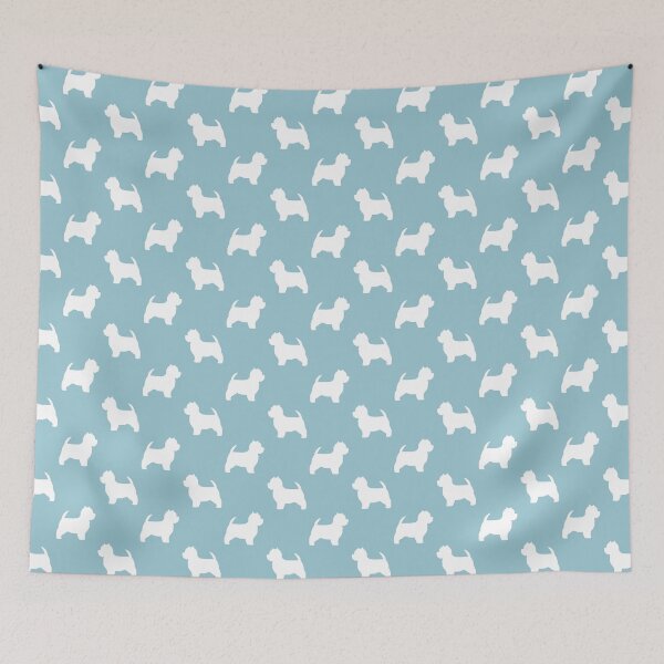 Item preview, West Highland White Terrier Silhouette(s) designed and sold by Jenn Inashvili.