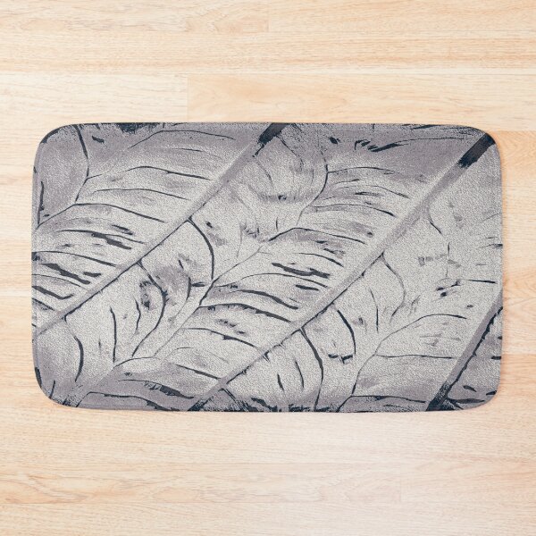 Item preview, Silver jungle leaf designed and sold by SulkaCreative.