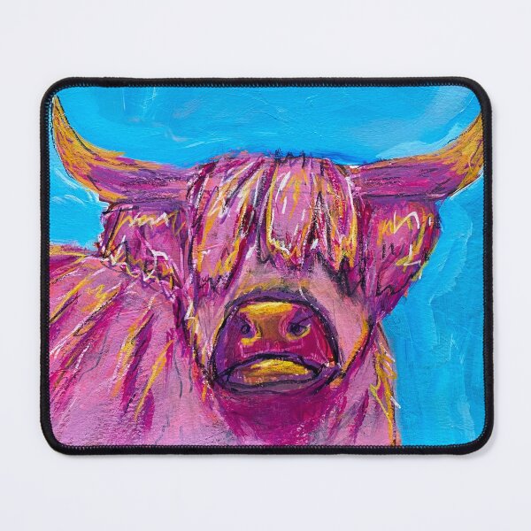 Item preview, Pink cow designed and sold by JessDaniArt.