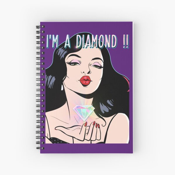 Cuadernos de espiral Soy Un Diamante Redbubble