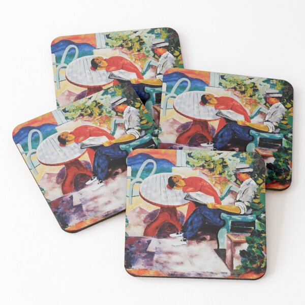 Item preview, La Sieste à Saint-Tropez, Kisling avec Renée by Moïse Kisling - Vintage Art designed and sold by RickE.