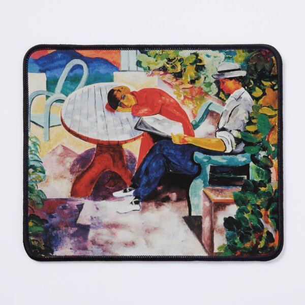 Item preview, La Sieste à Saint-Tropez, Kisling avec Renée by Moïse Kisling - Vintage Art designed and sold by RickE.