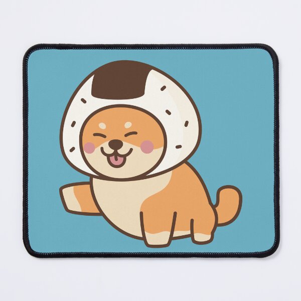 Item preview, Onigiri Shiba Inu - Cute Dog designed and sold by leafsquare.
