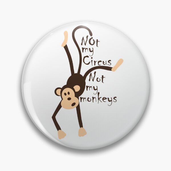 Item preview, Not my Monkeys designed and sold by LPDesignsUK.