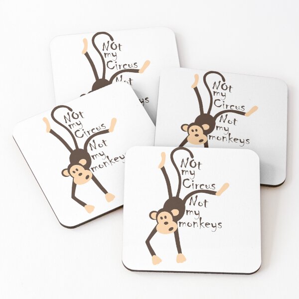 Item preview, Not my Monkeys designed and sold by LPDesignsUK.