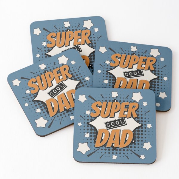 Item preview, Cool Orange Comic Book Style Super Cool Dad, Great Design For Cool Dads, Perfect For Father's Day designed and sold by TrulyEpoque.