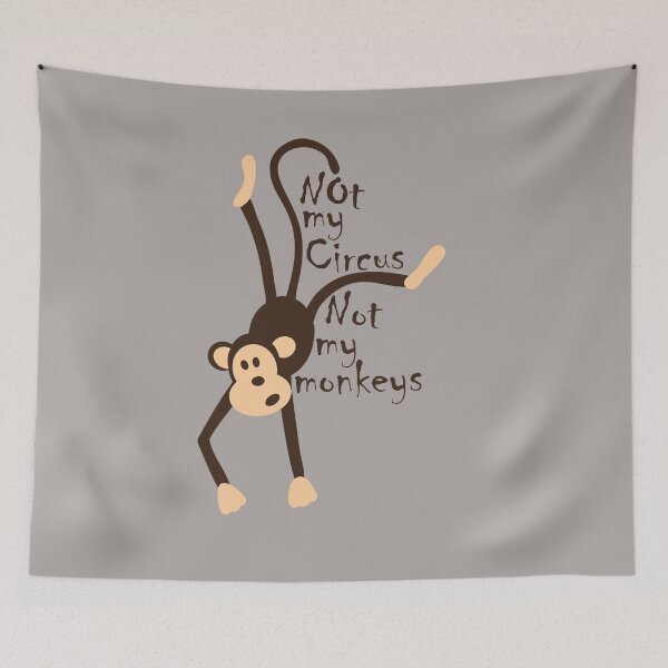 Item preview, Not my Monkeys designed and sold by LPDesignsUK.