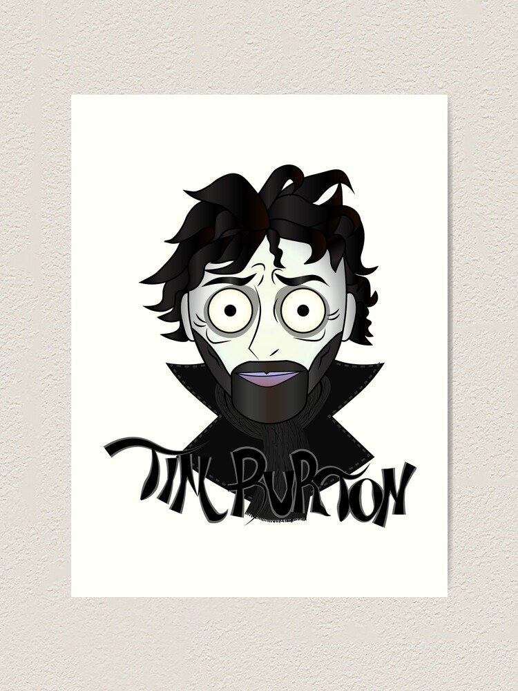 Tim Burton Art Print By Jackjoe1708 Redbubble