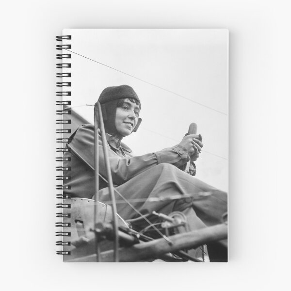 Item preview, Aviator Helene Dutrieu seated in her airplane designed and sold by rubenakopyan.