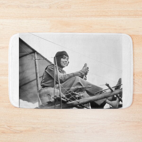 Item preview, Aviator Helene Dutrieu seated in her airplane designed and sold by rubenakopyan.
