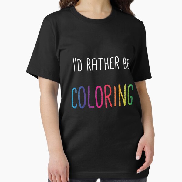 Item preview, I'd Rather Be Coloring Adult Coloring Books designed and sold by MoonPuree.
