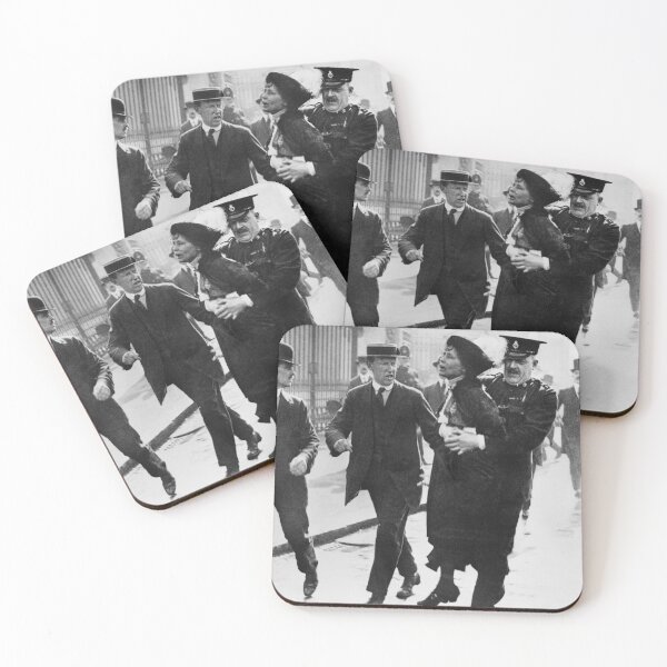 Item preview, Mrs Emmeline Pankhurst, Leader of the Women's Suffragette movement, is arrested designed and sold by rubenakopyan.