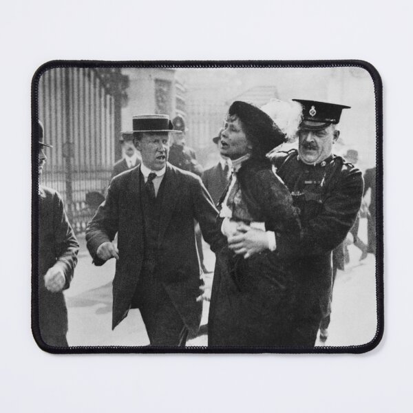 Item preview, Mrs Emmeline Pankhurst, Leader of the Women's Suffragette movement, is arrested designed and sold by rubenakopyan.