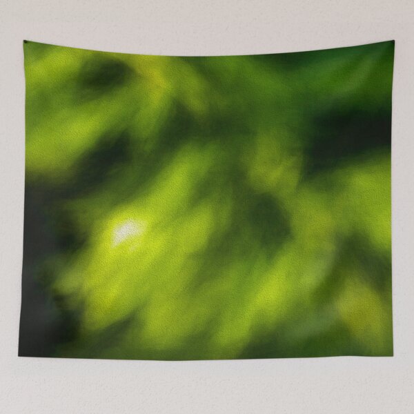 Item preview, Vibrant abstract green blur designed and sold by SulkaCreative.