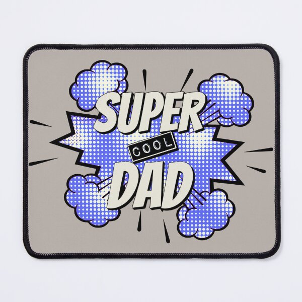 Item preview, Blue Comic Book Style Super Cool Dad, Great Design For Cool Dads, Perfect For Father's Day designed and sold by TrulyEpoque.
