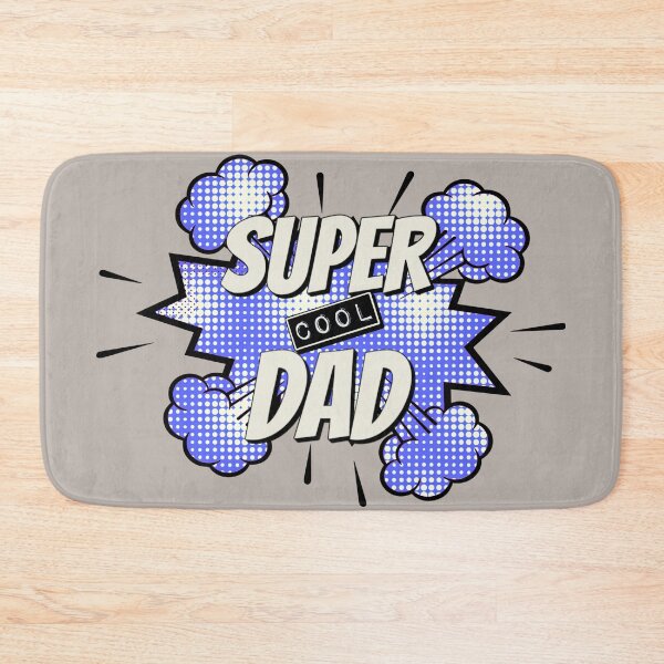Item preview, Blue Comic Book Style Super Cool Dad, Great Design For Cool Dads, Perfect For Father's Day designed and sold by TrulyEpoque.