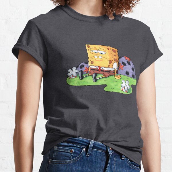 Sad Spongebob Premium T-Shirt for Sale by Seifurt