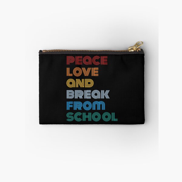 Item preview, peace love and break from school Year-end holiday shirt  designed and sold by cizito.