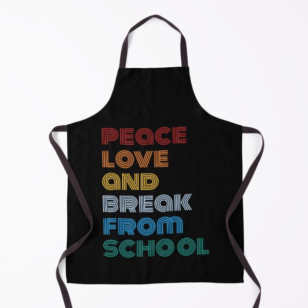 Item preview, peace love and break from school Year-end holiday shirt designed and sold by cizito.