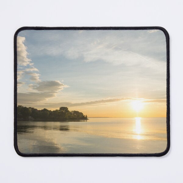 Item preview, Brilliantly Lit Summer - Resplendent Daybreak on the Shore of Lake Ontario in Toronto designed and sold by Georgia Mizuleva.