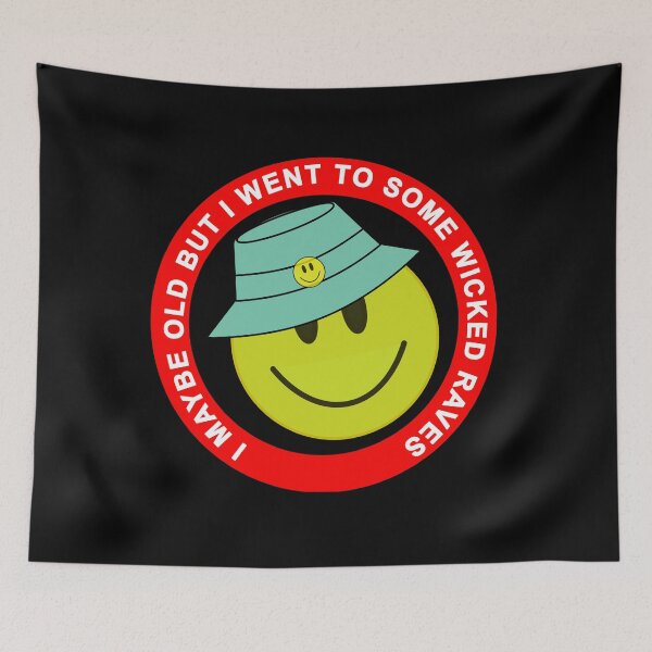 Item preview, I maybe old but i went to some wicked raves designed and sold by GrumpyMooStudio.
