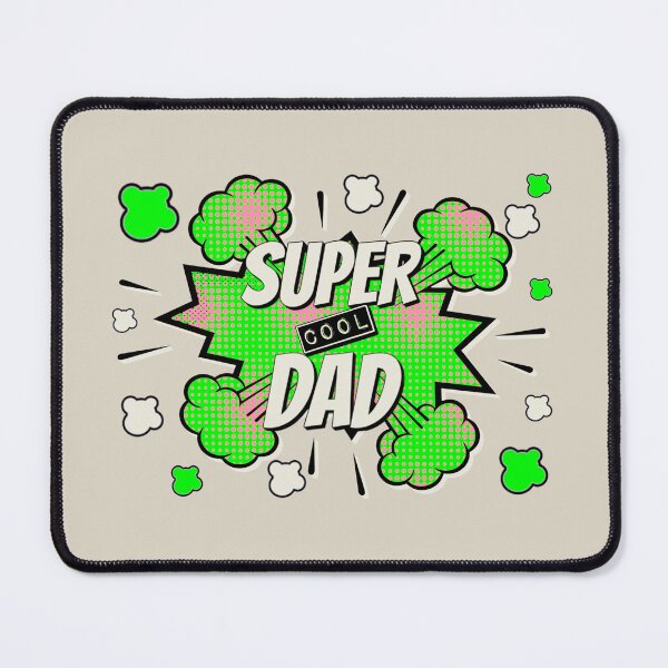 Item preview, Green Comic Book Style Super Cool Dad, Great Design For Cool Dads, Perfect For Father's Day designed and sold by TrulyEpoque.