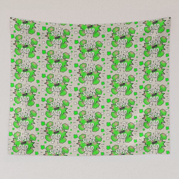Item preview, Green Comic Book Style Super Cool Dad, Great Design For Cool Dads, Perfect For Father's Day designed and sold by TrulyEpoque.